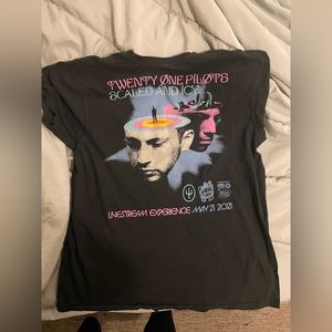 Twenty One Pilots Scaled And Icy live show exclusive shirt